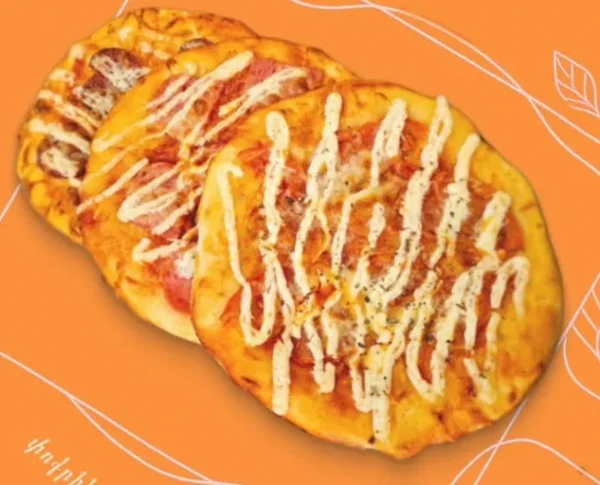 Кусок пиццы маргарита